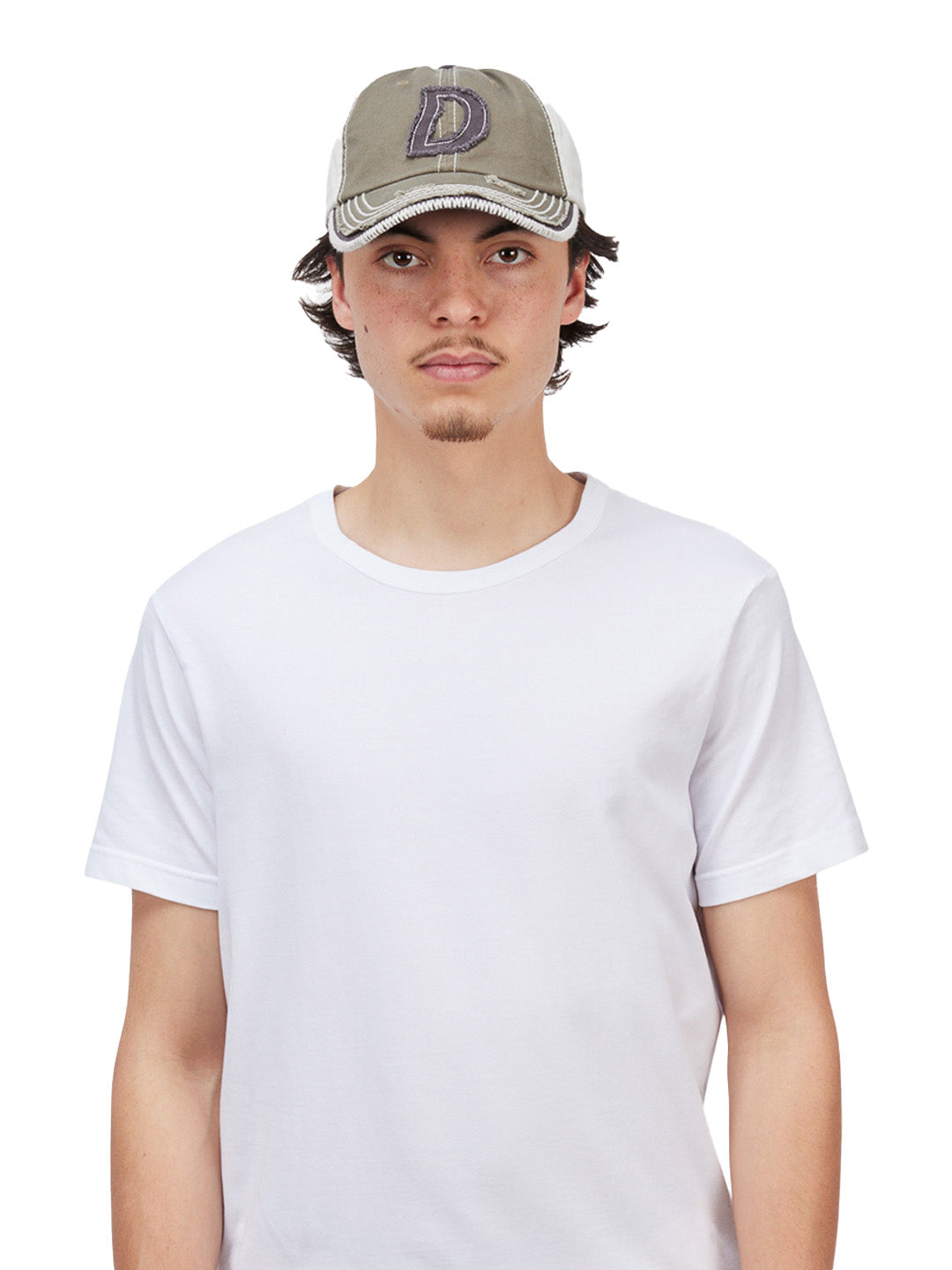 Wavy D Low Pro Cap Olive