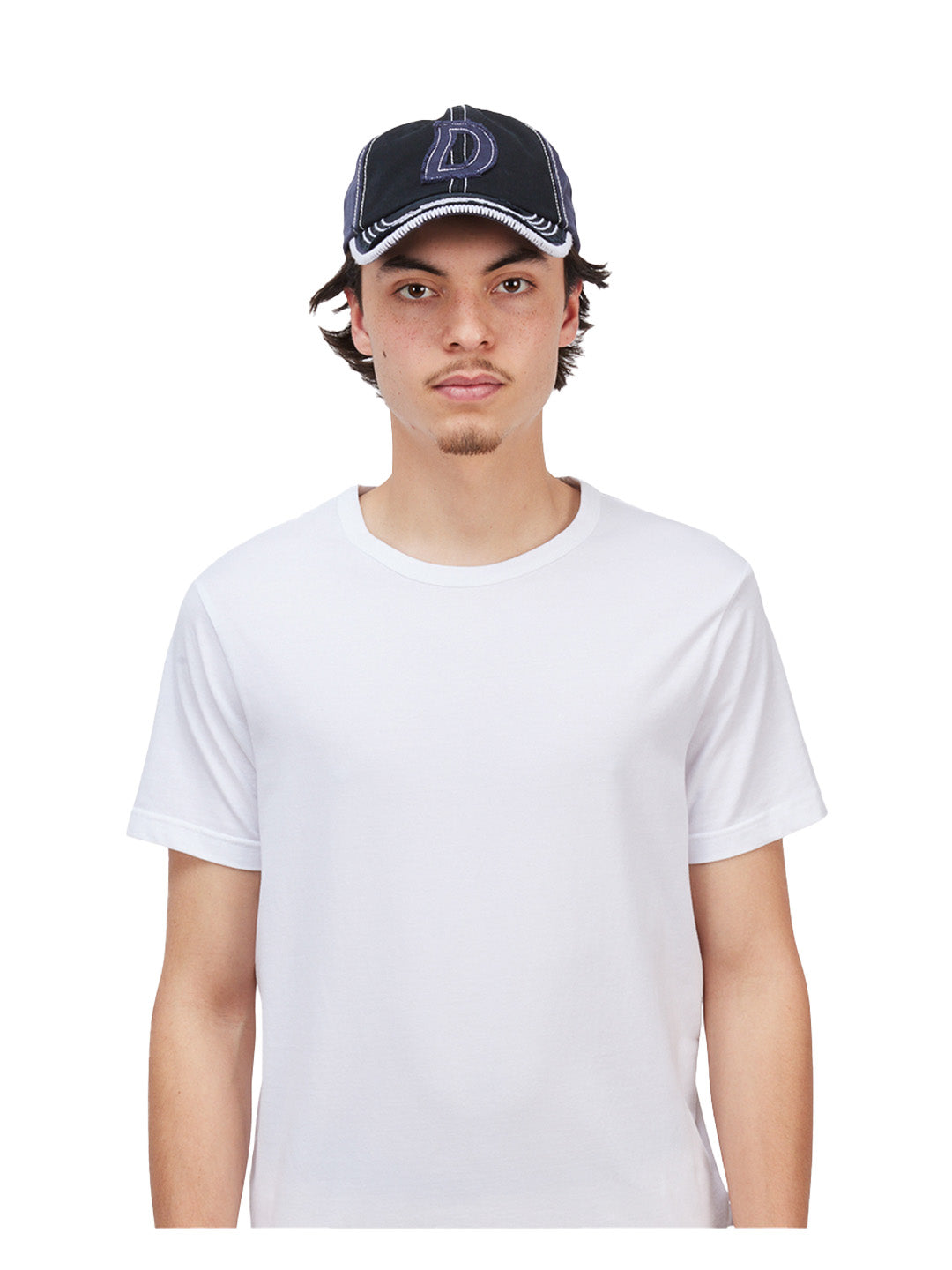 Wavy D Low Pro Cap Black