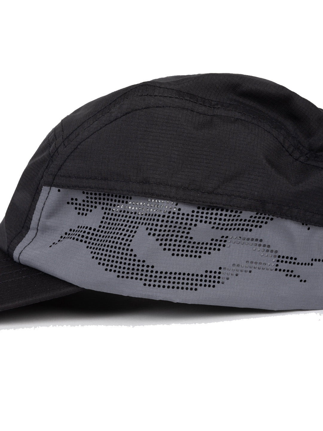 Perforated Tech Cap Black