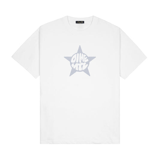 DIME STAR TEE WHITE
