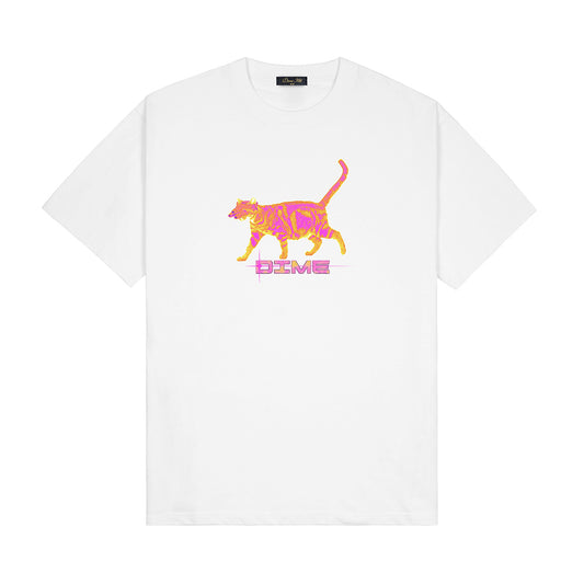 DIME SPLINTER TEE WHITE