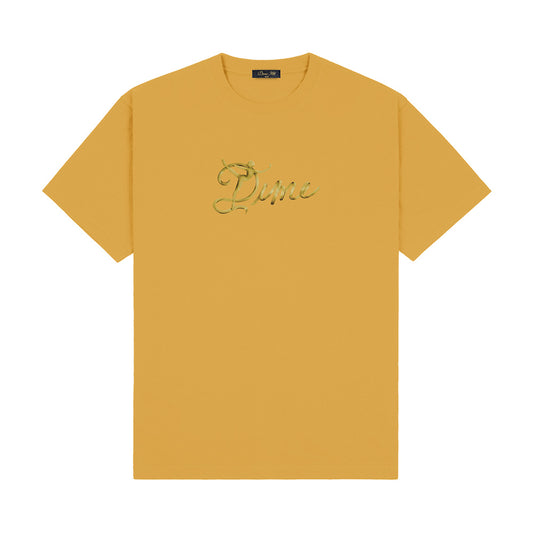 DIME SATIN TEE BROWN