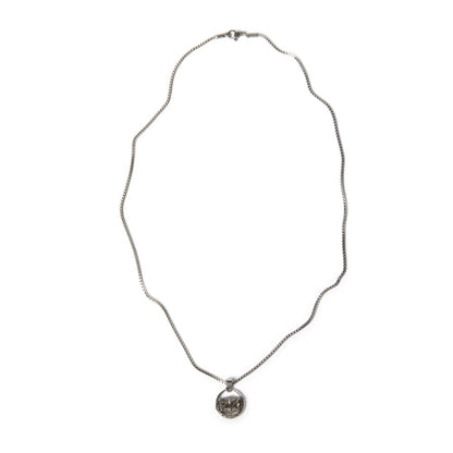 HUF EMBLEM PENDANT SILVER