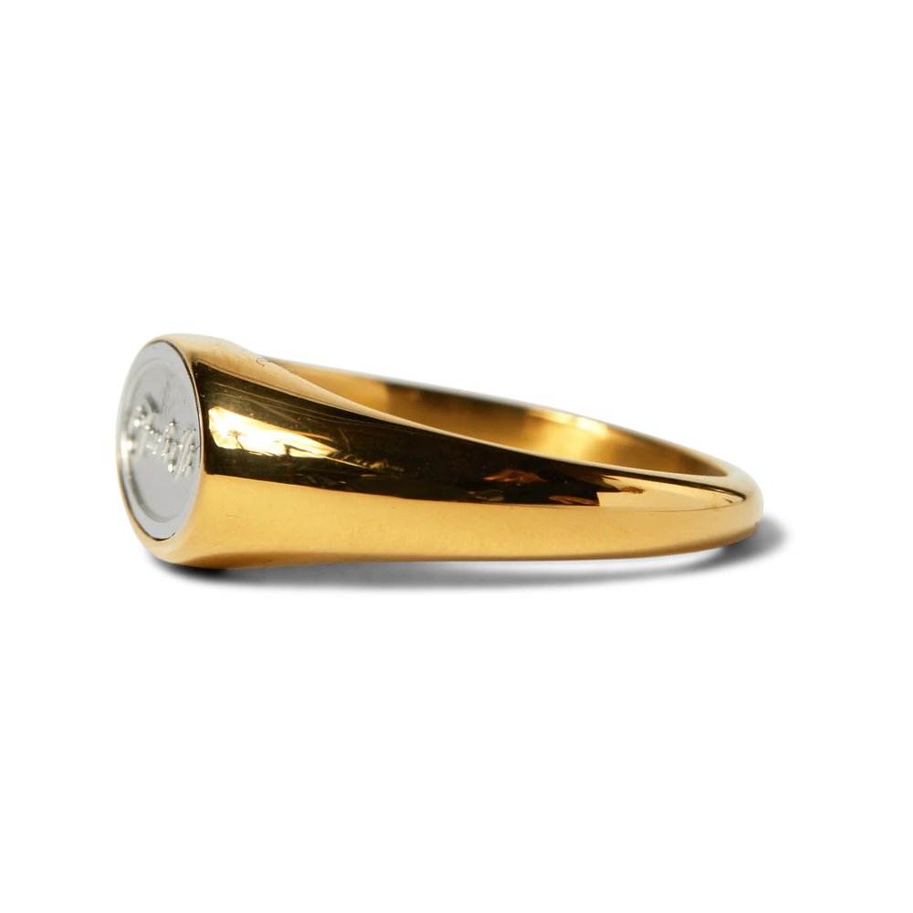 HUF FUCK IT SIGNET RING GOLD