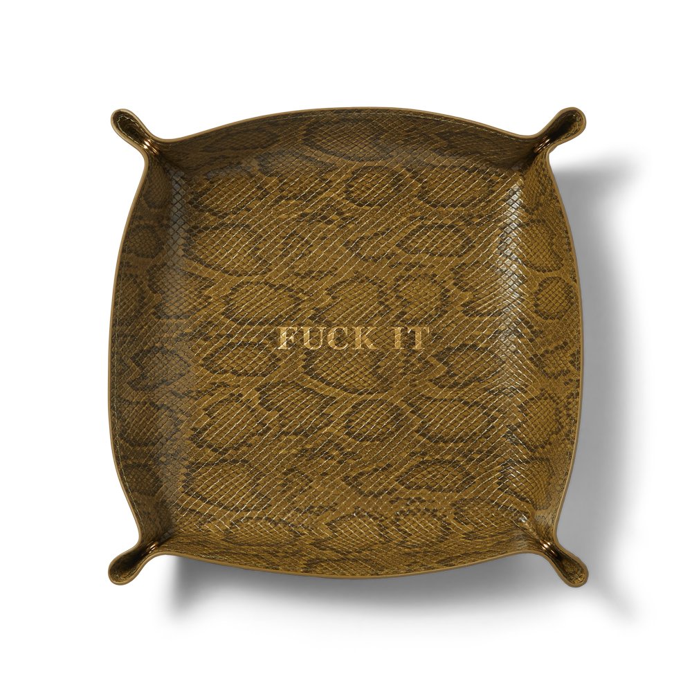 HUF FUCK IT SNAKESKIN CATCHAL GREEN