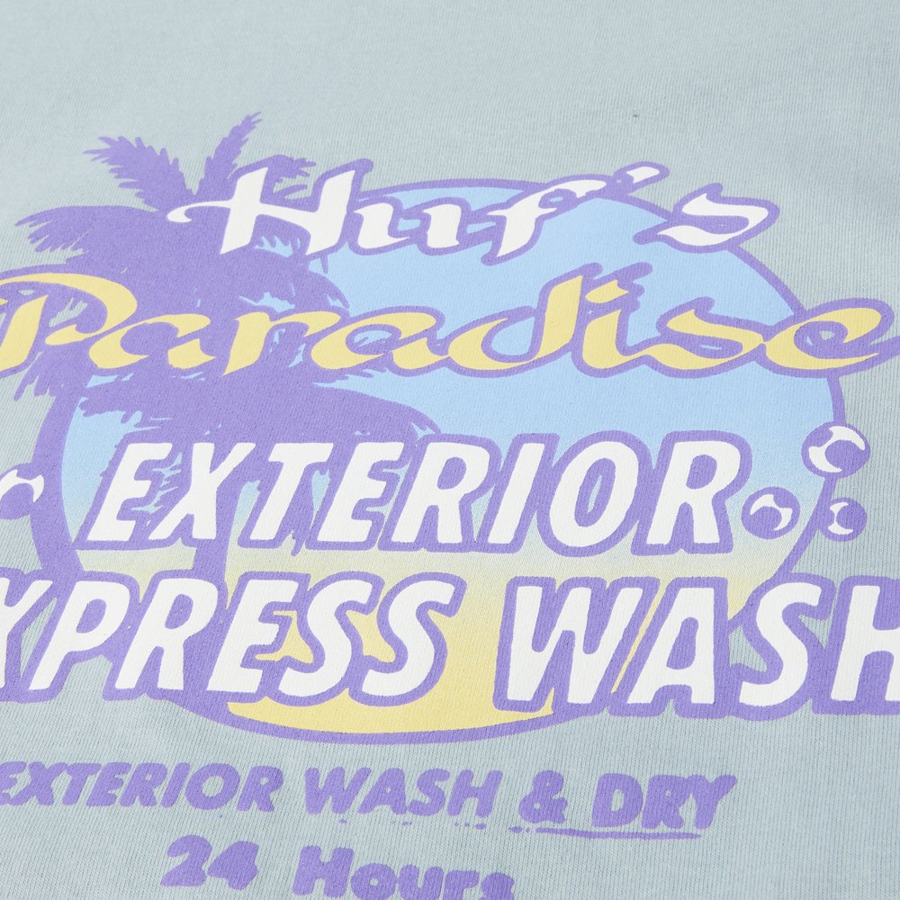 HUF FULL SERVICE TEE LIGHT BLUE