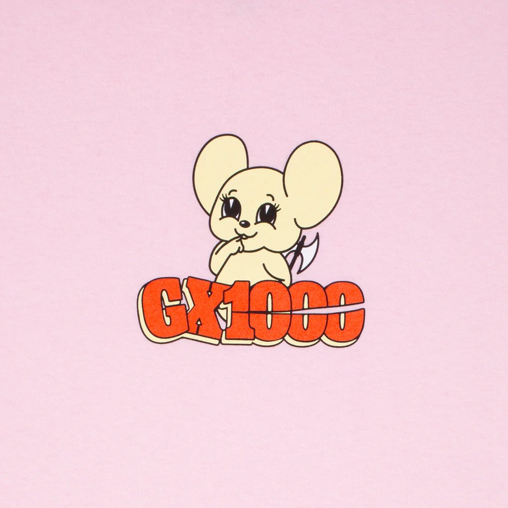 GX1000 MOUSE TEE PINK