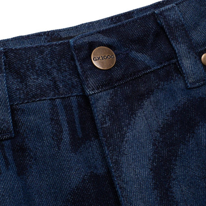 GX1000 BAGGY PANT BLUE