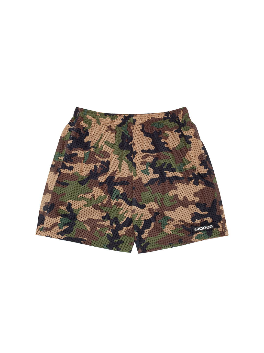 Mesh Shorts Green Camo