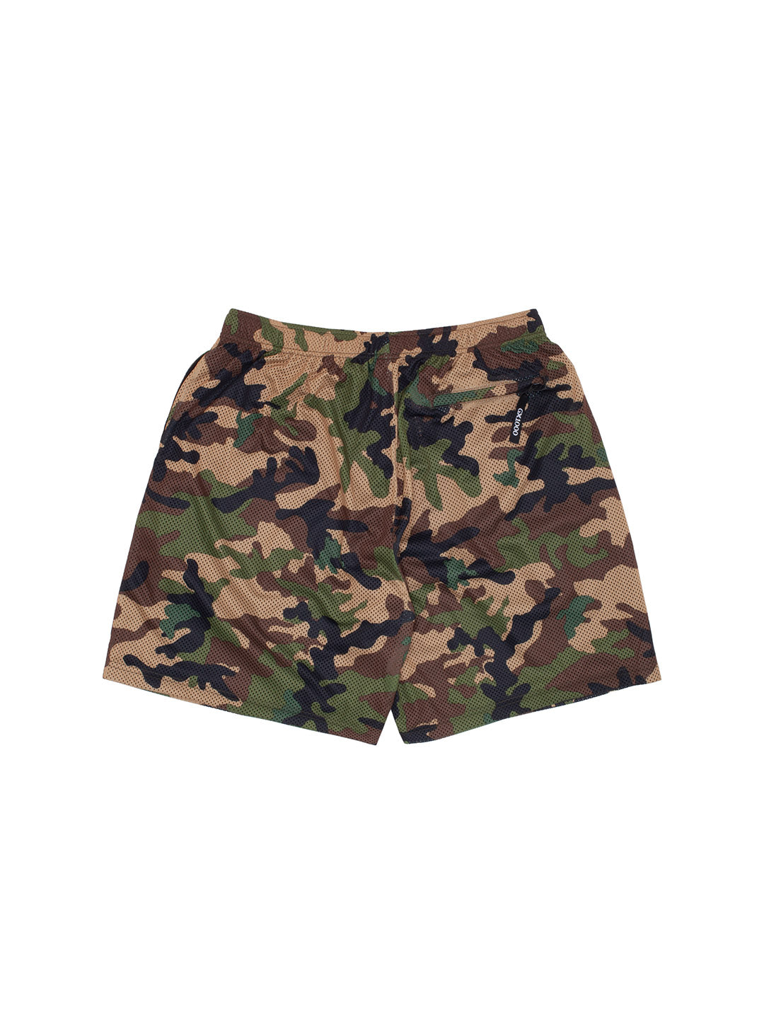 Mesh Shorts Green Camo