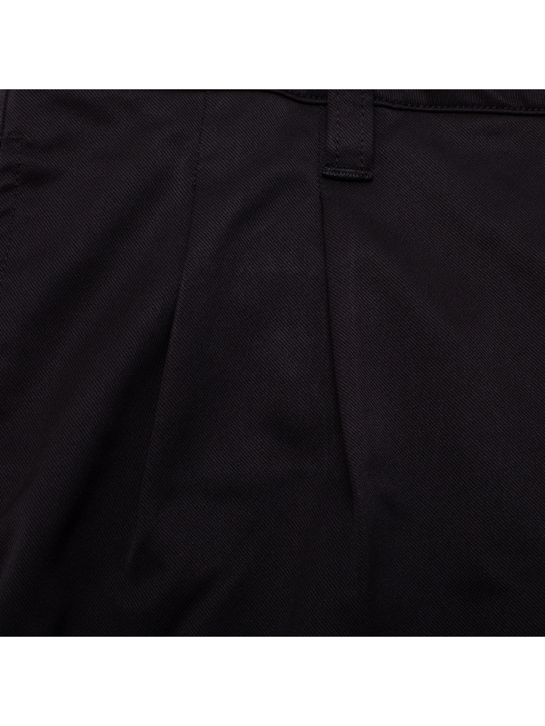 Chino Pleated Pant Black