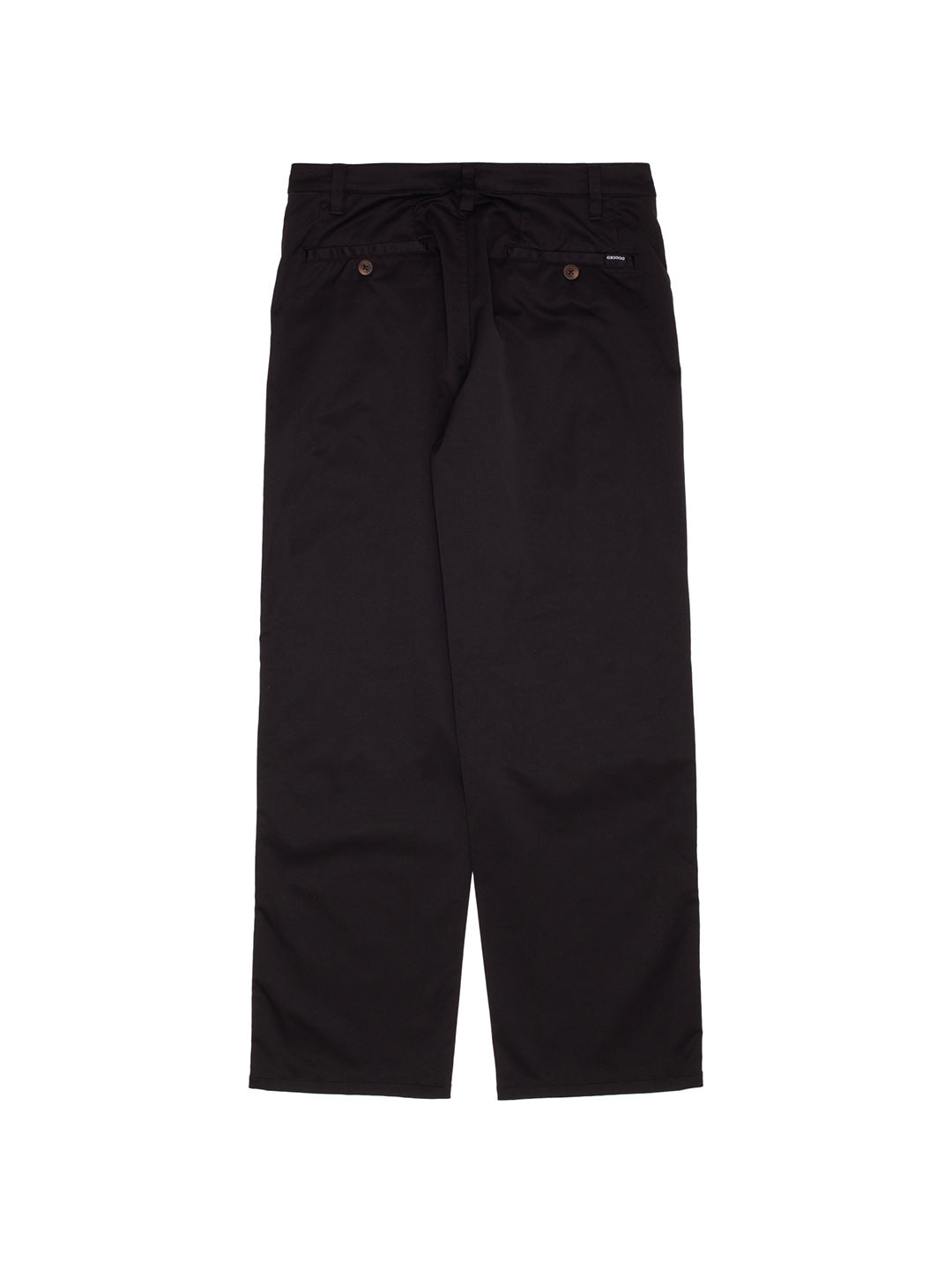 Chino Pleated Pant Black