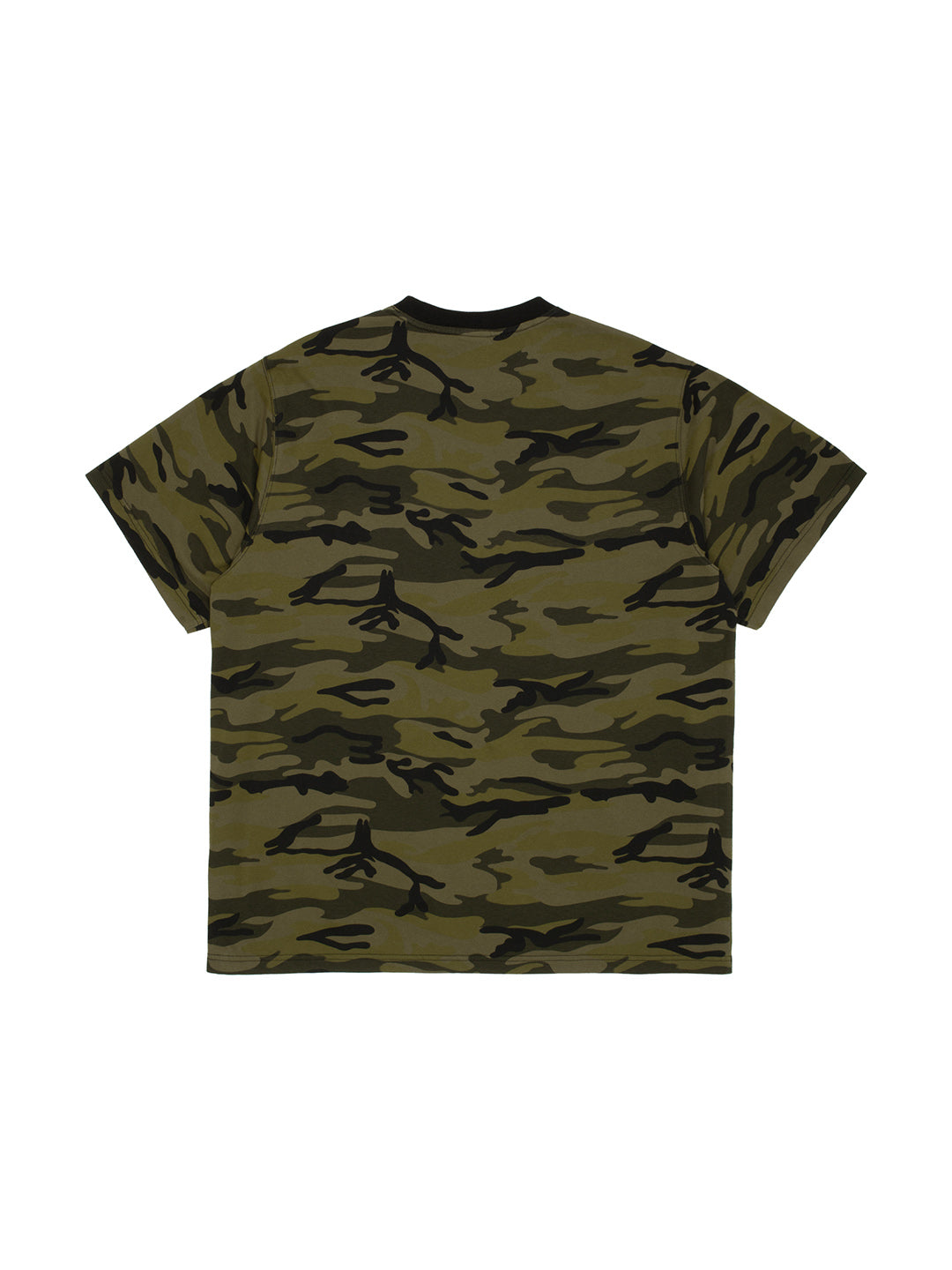 Pocket Tee Green Camo