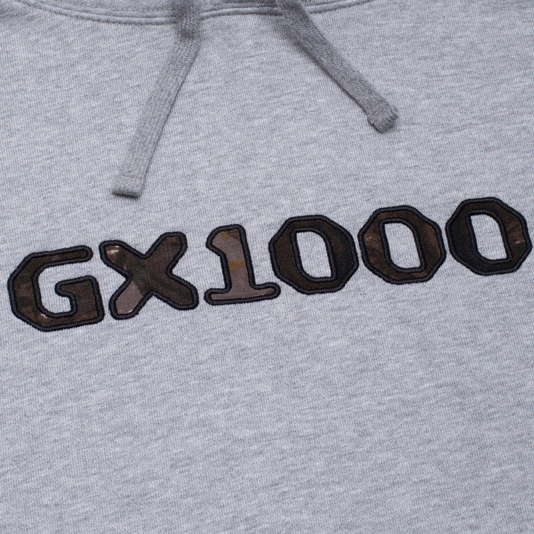 OG Logo Camo Hoodie Grey