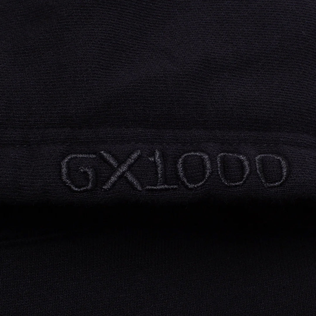 Script Hoodie Black