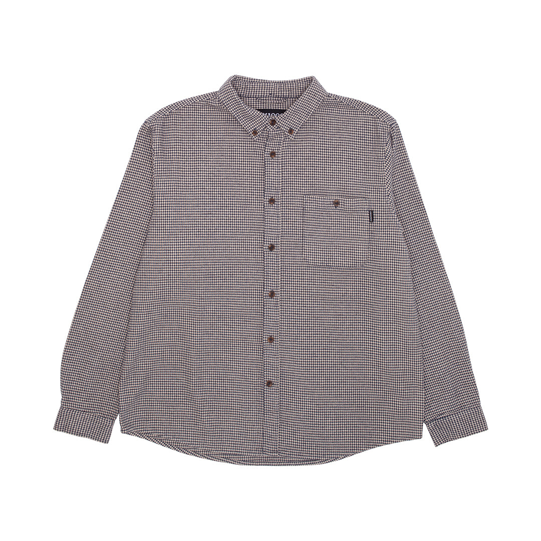 LS Button Down Hounds Blue