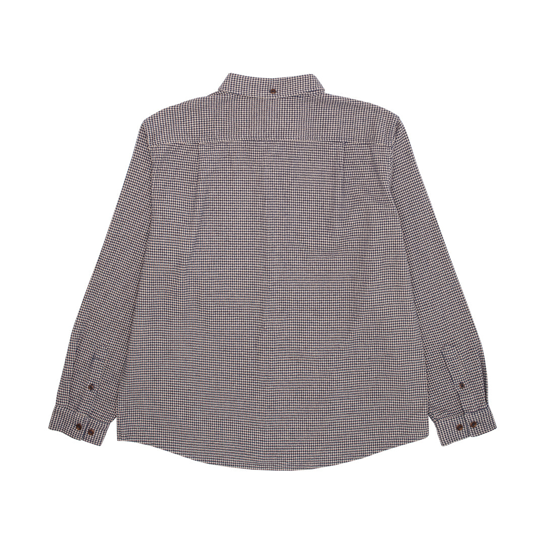 LS Button Down Hounds Blue