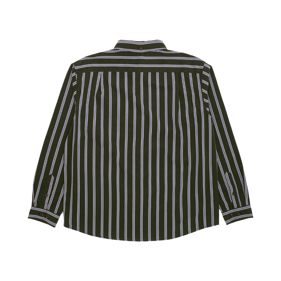 LS Button Down Olive