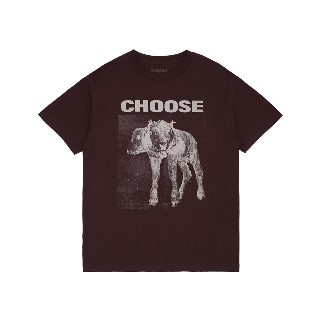 2 Headed Tee Brown