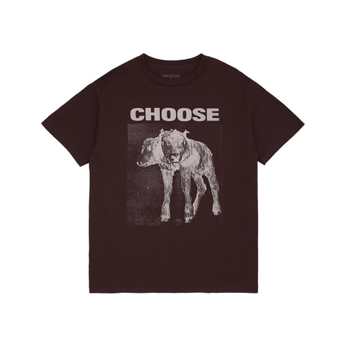 2 Headed Tee Brown