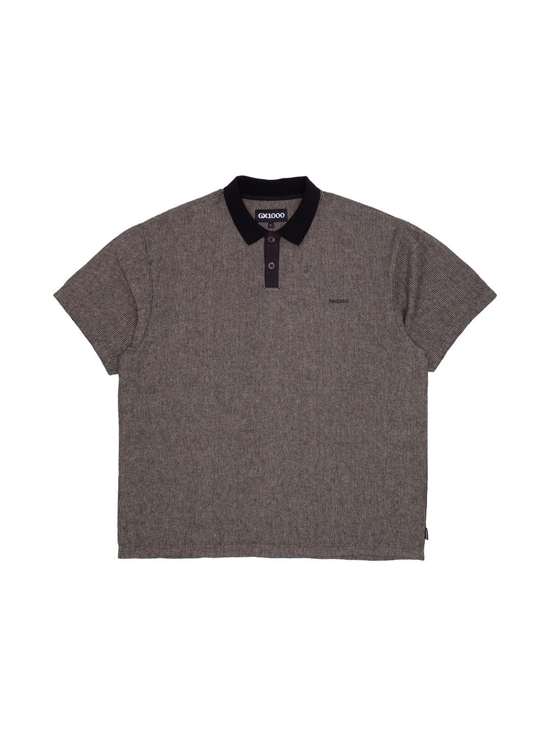 Polo Linen Shirt Black
