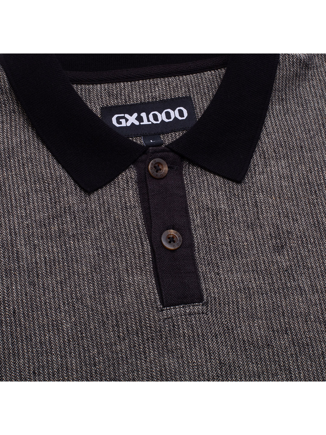 Polo Linen Shirt Black