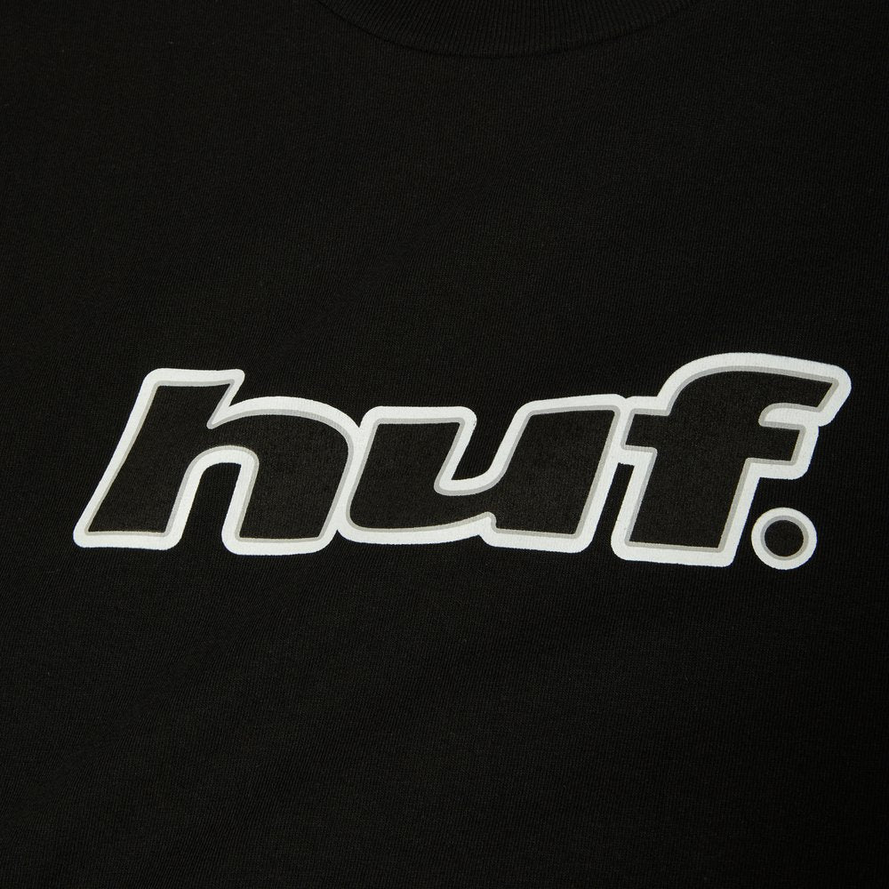 HUF H DOT TEE BLACK