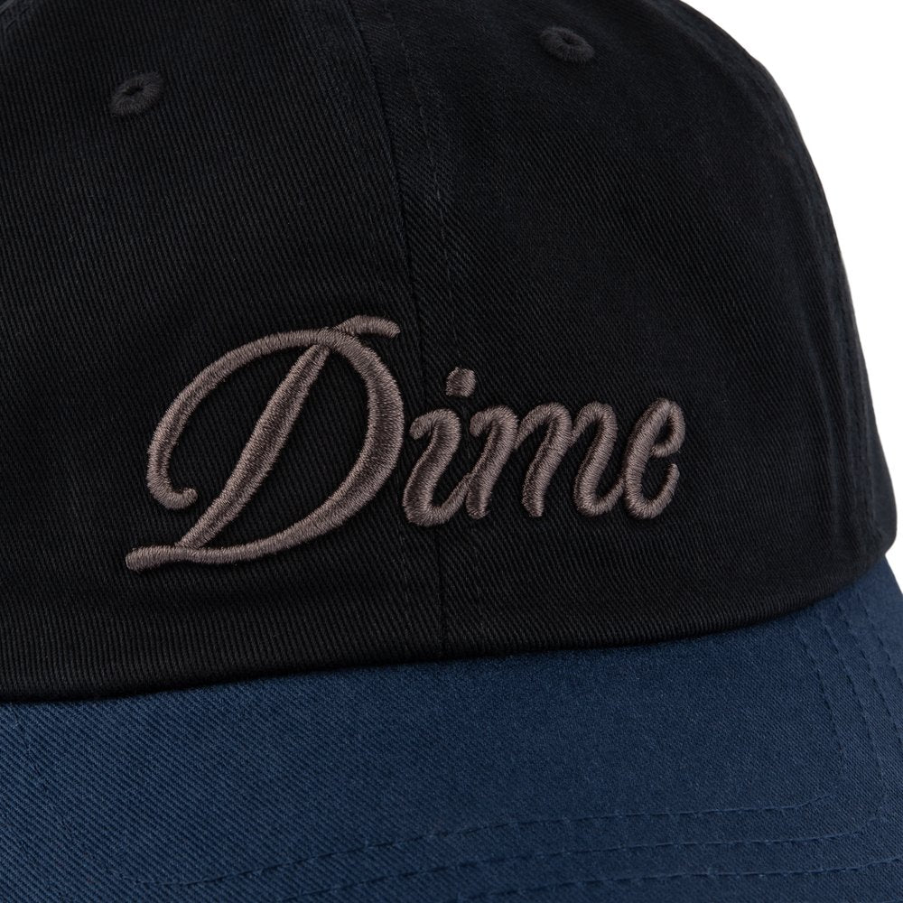 DIME CURSIVE LOW PRO CAP BLACK