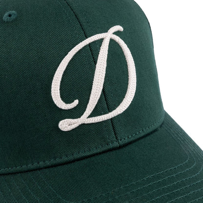 DIME CURSIVE D FULL FIT CAP DARK GREEN