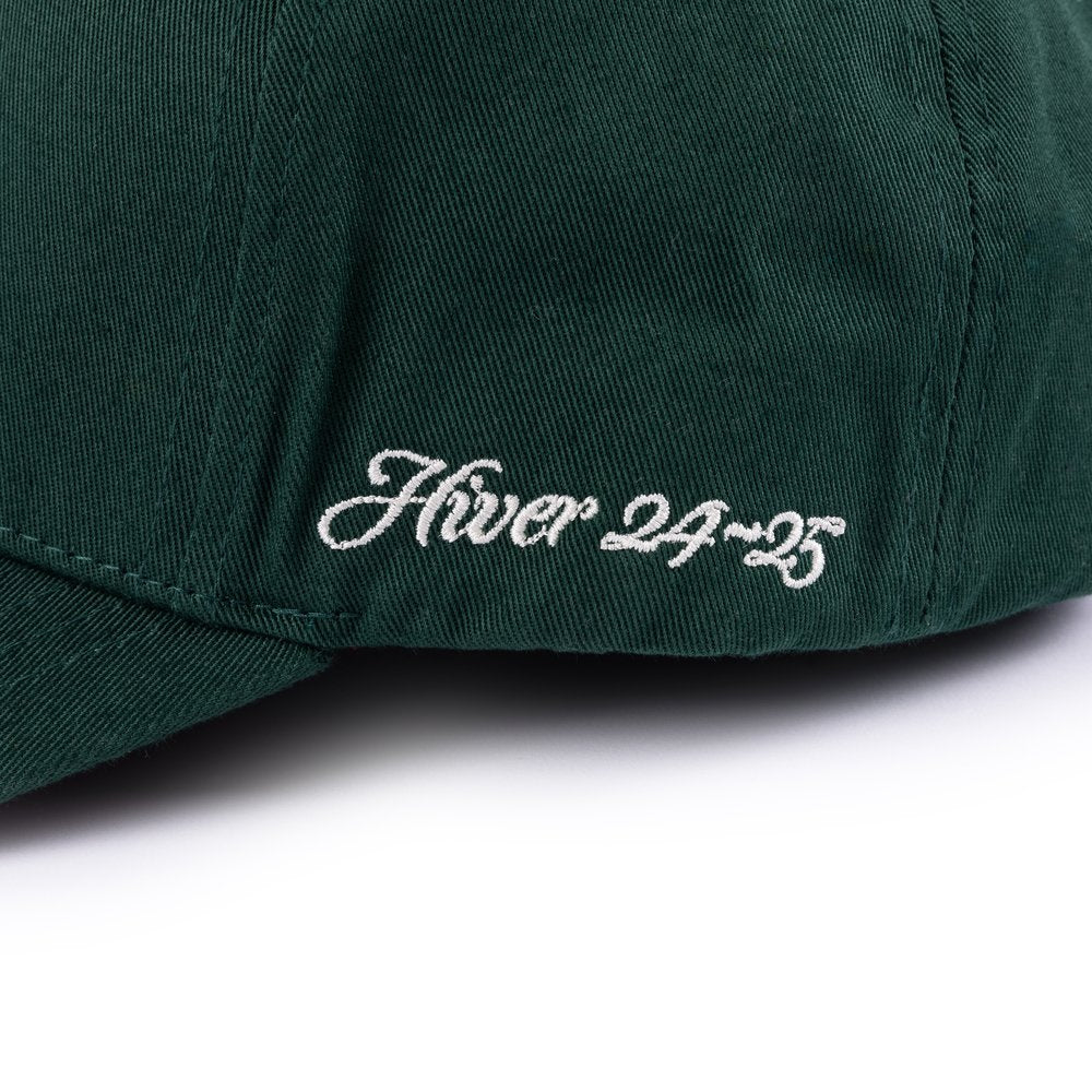 DIME CURSIVE D FULL FIT CAP DARK GREEN