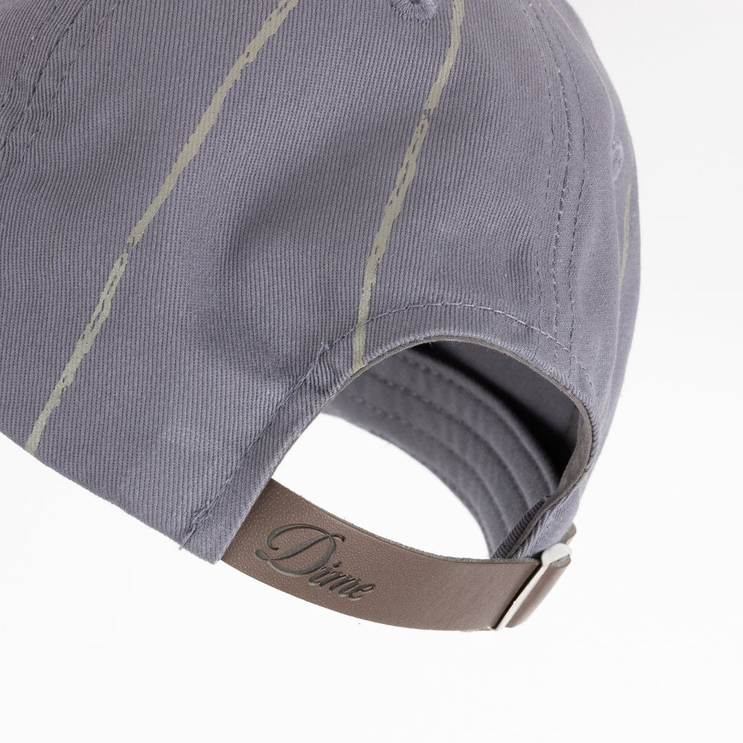 Pinstriped Worker Cap Grey