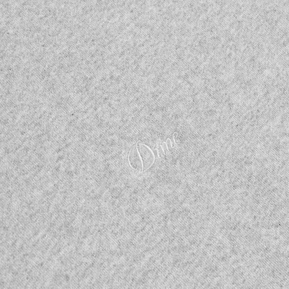 DIME CURSIVE SMALL LOGO HOODIE GREY