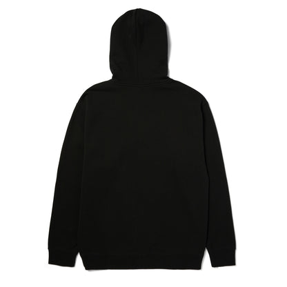 HUF ALL CAPS FZ HOODIE BLACK