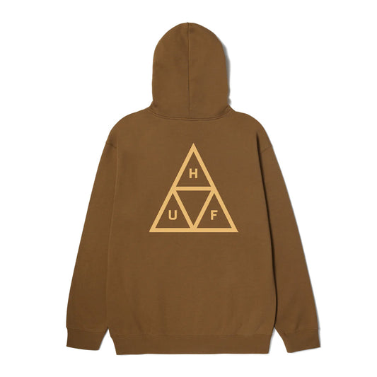 HUF SET TT PO HOODIE BROWN