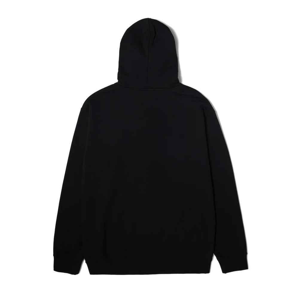 HUF SET TT FULL ZIP HOODIE BLACK