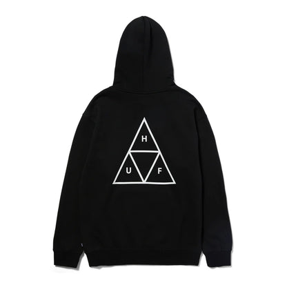 HUF SET TT PO HOODIE BLACK