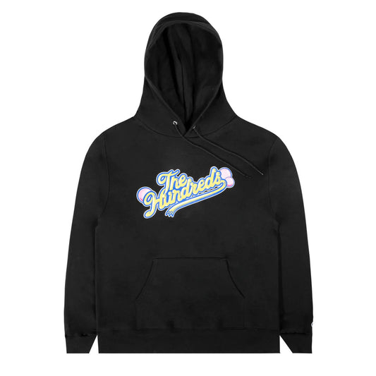 THE HUNDREDS TAPE SLANT HOODIE BLACK