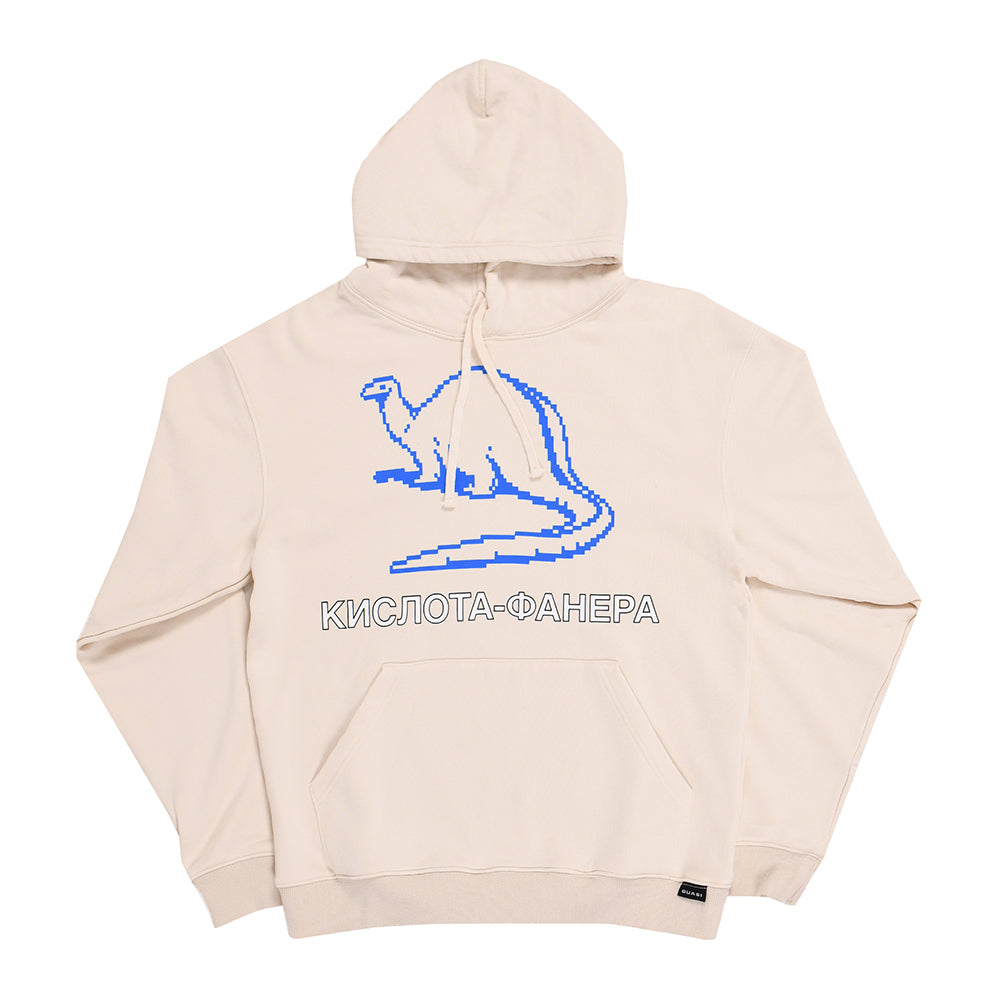 QUASI DINOSAUR CREW HOODED SWEATSHIRT