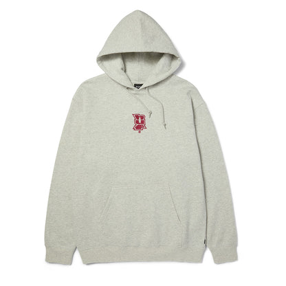 HUF MEGABLAST EMBROIDERED HOODIE GREY
