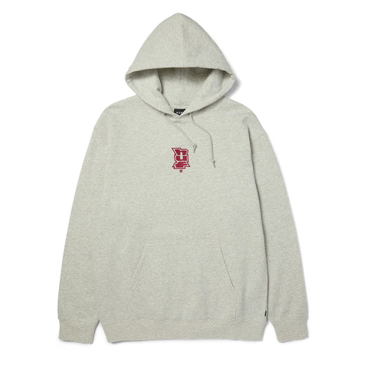 HUF MEGABLAST EMBROIDERED HOODIE GREY