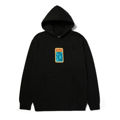 HUF BACKSTREET ANGELS HOODIE  BLACK