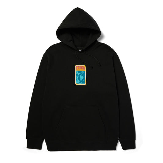 HUF BACKSTREET ANGELS HOODIE  BLACK