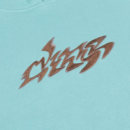 DIME DISCO HOODIE TURQUOISE