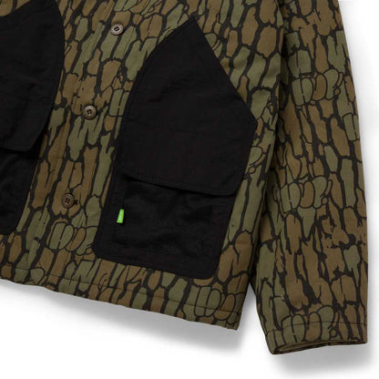 HUF HUDSON CAMO WORK JACKET CAMO