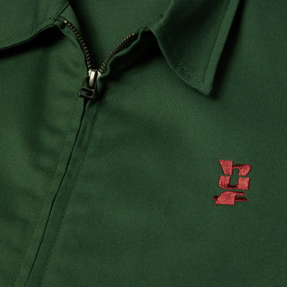 HUF SET MEGABLAST SHOP JACKET DARK GREEN