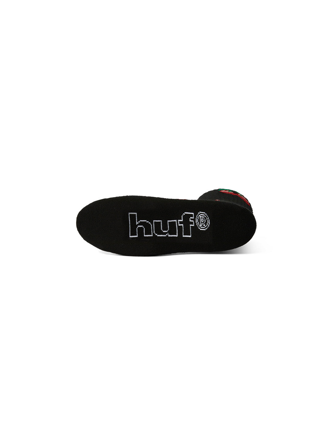 Cherry Bomb Crew Sock Black