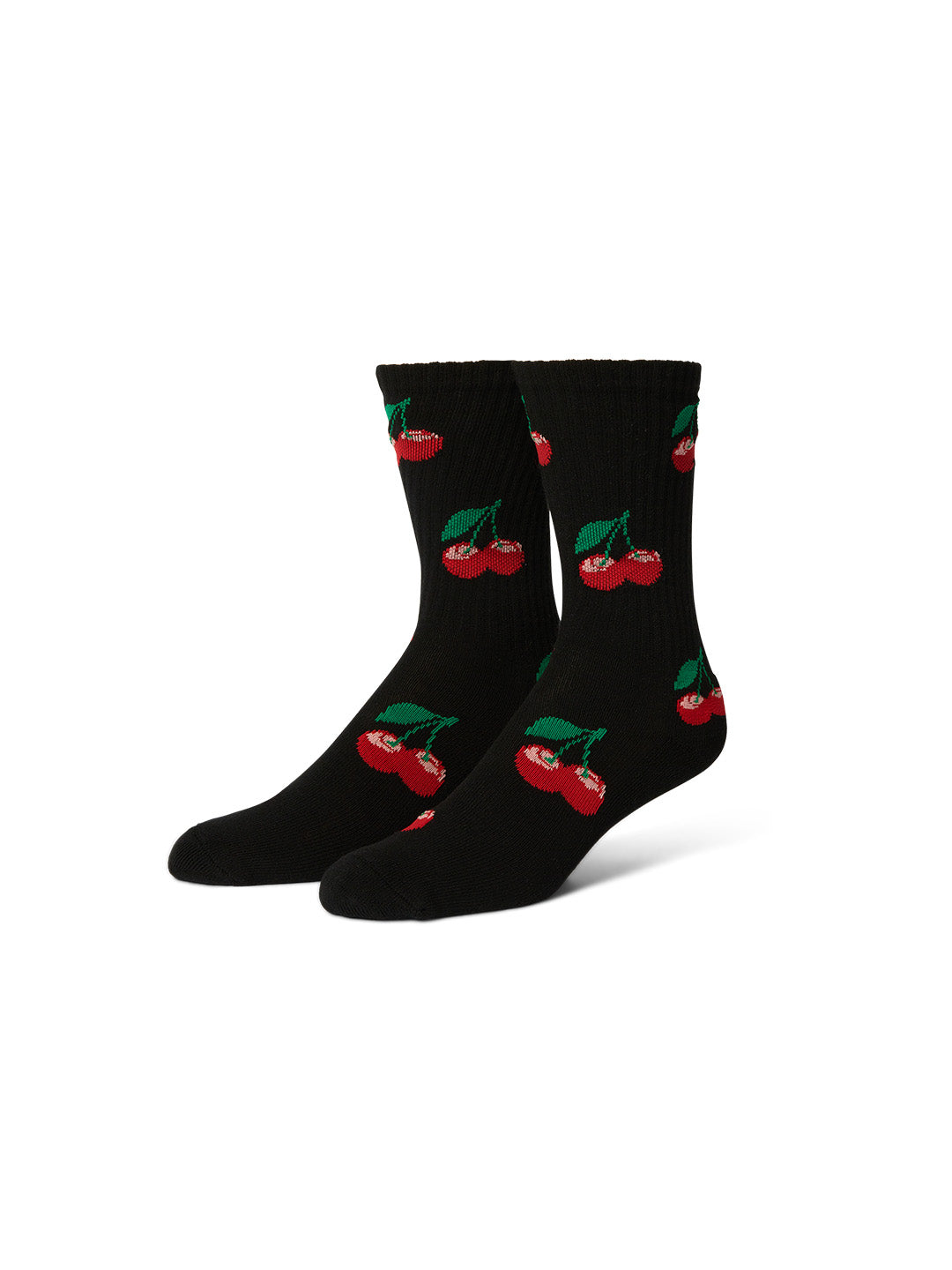 Cherry Bomb Crew Sock Black