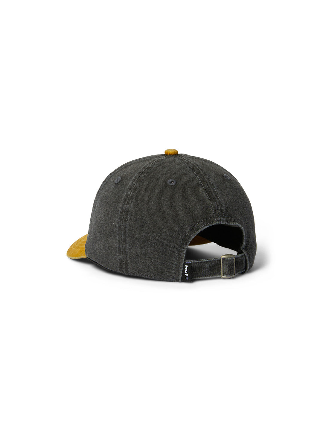 Two Tone 89 Washed 6 Panel Black