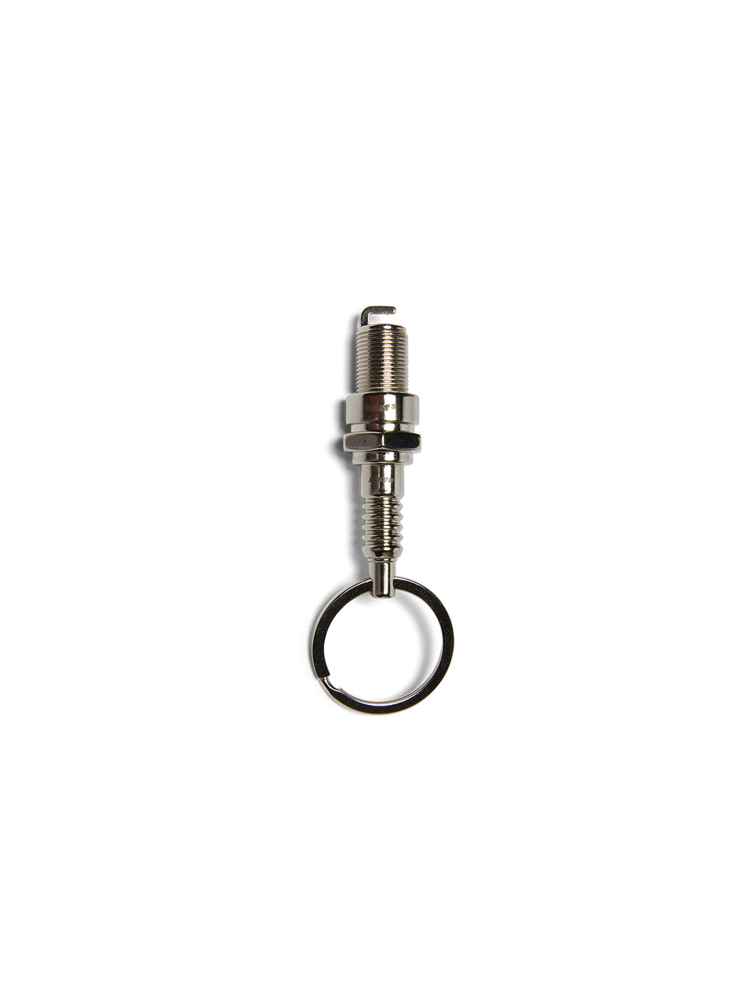 Spark It Up Keychain Silver