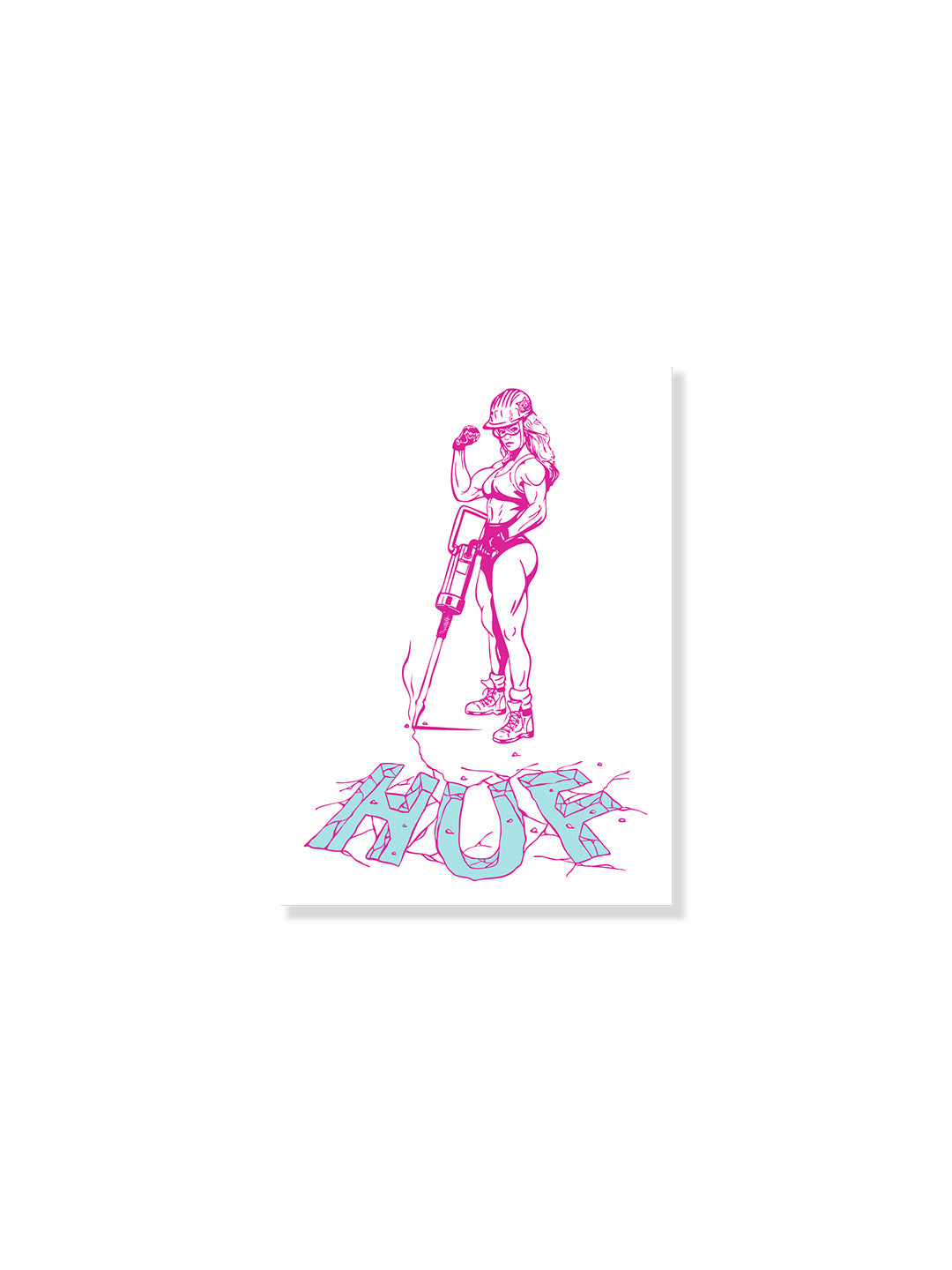 Jacked Sticker